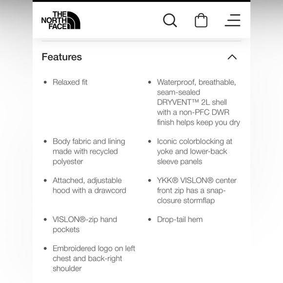 Womens NORTH FACE/ATHLETA Reign On Jacket & Leggings, sz Medium - Picture 7 of 7